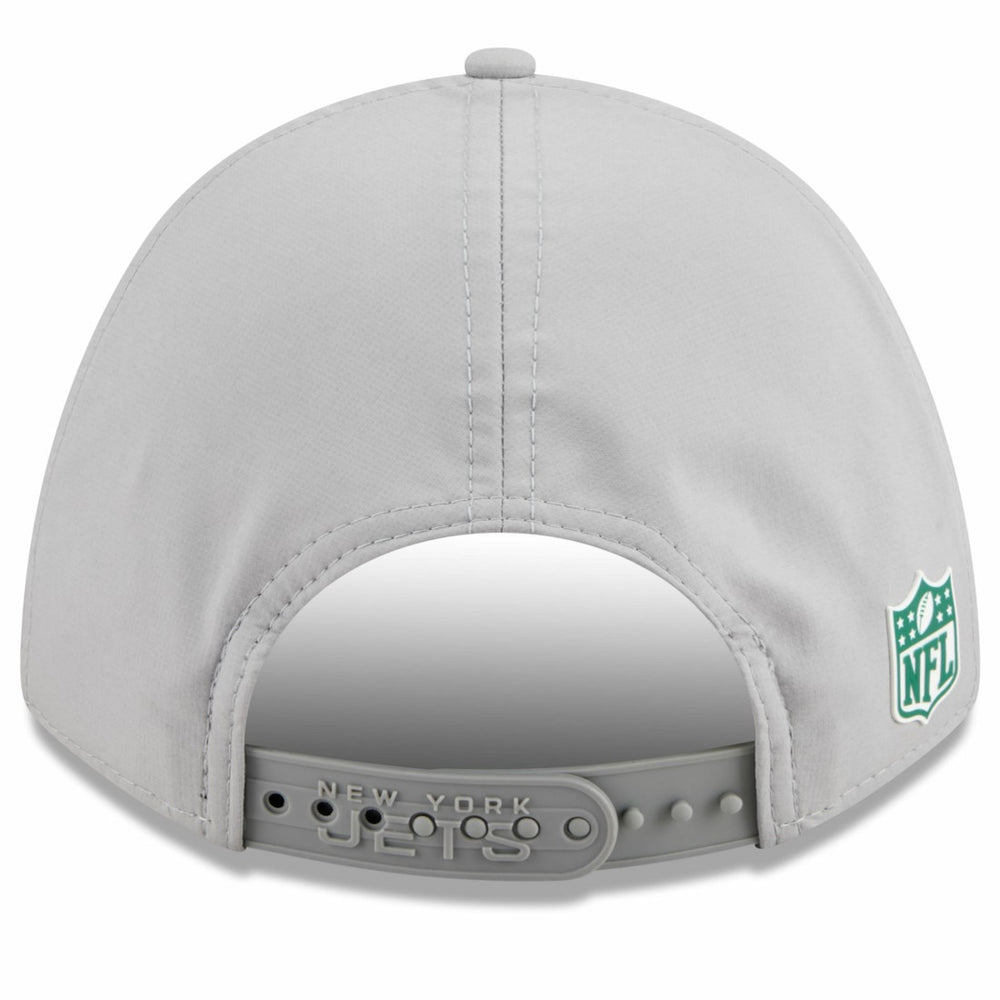New York Jets New Era 2025 Sideline M-Crown 9FORTY Adjustable Hat Gray - NFL