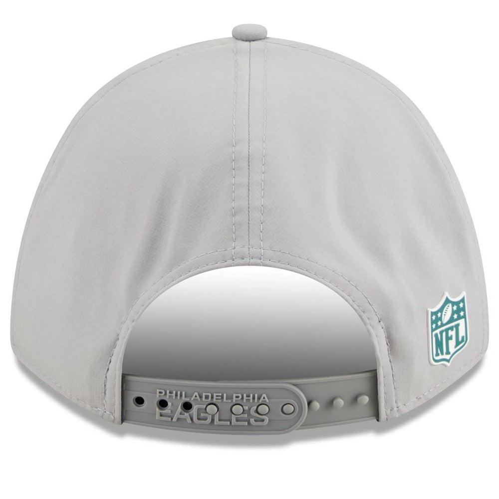 Philadelphia Eagles New Era 2025 Sideline M-Crown 9FORTY Adjustable Hat Gray - NFL