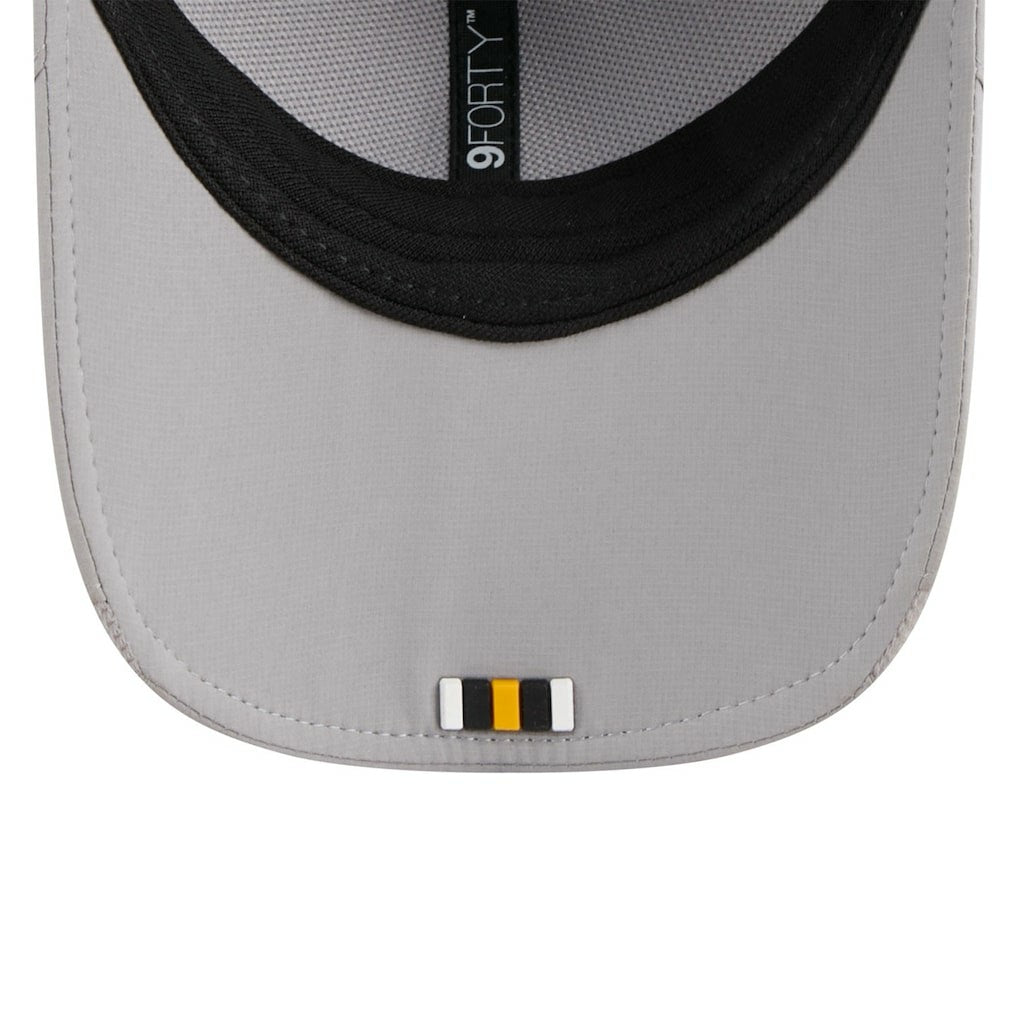 Pittsburgh Steelers New Era 2025 Sideline M-Crown 9FORTY Adjustable Hat Gray - NFL