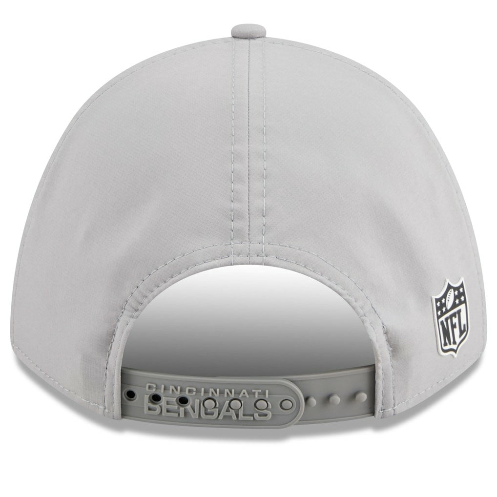 Cincinnati Bengals New Era 2025 Sideline M-Crown 9FORTY Adjustable Hat Gray - NFL
