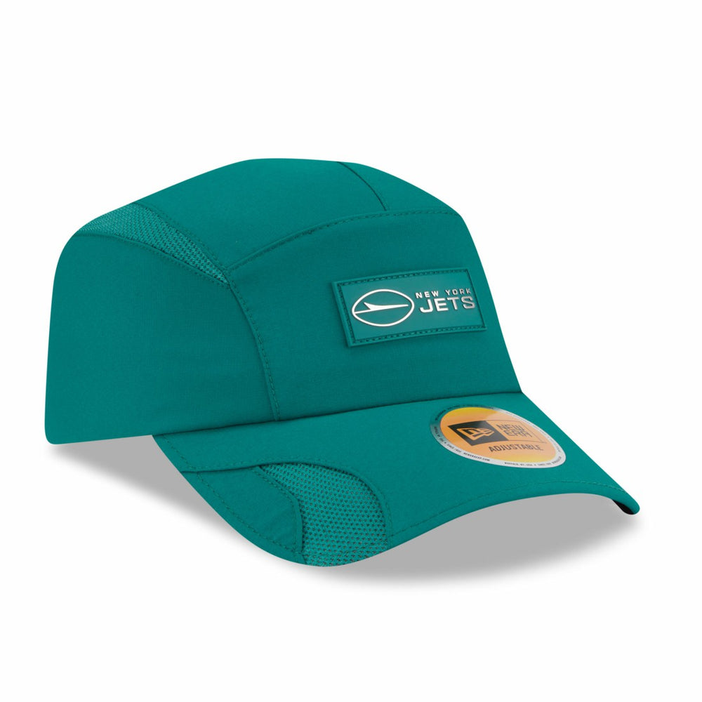 New York Jets New Era 2025 Sideline Runner Adjustable Hat Green - NFL