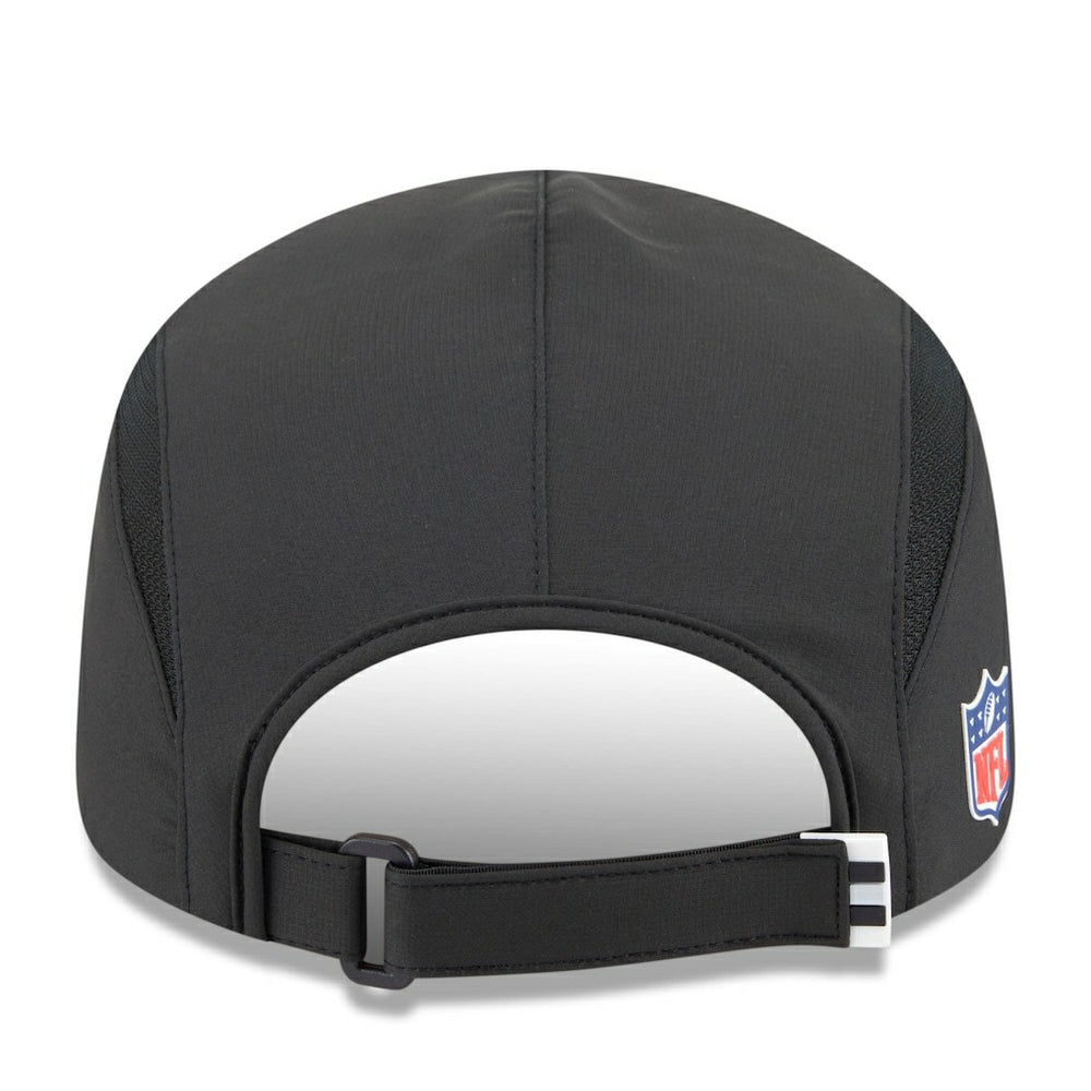 Las Vegas Raiders New Era 2025 Sideline Runner Adjustable Hat Black - NFL