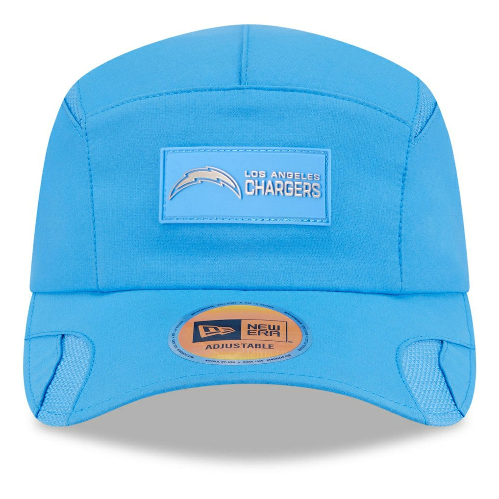 Los Angeles Chargers New Era 2025 Sideline Runner Adjustable Hat Powder Blue - NFL