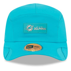 Miami Dolphins New Era 2025 Sideline Runner Adjustable Hat Aqua - NFL