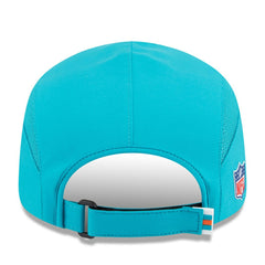 Miami Dolphins New Era 2025 Sideline Runner Adjustable Hat Aqua - NFL