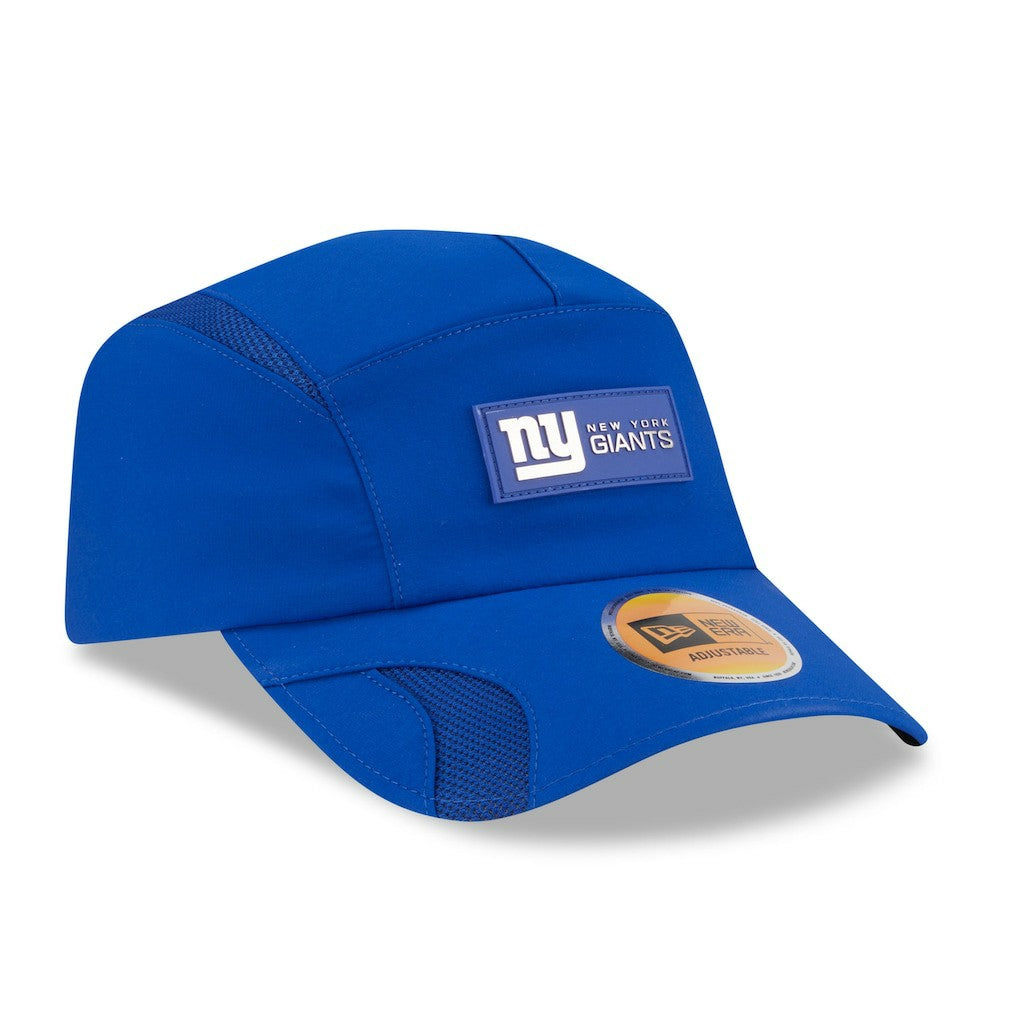 New York Giants New Era 2025 Sideline Runner Adjustable Hat Royal - NFL