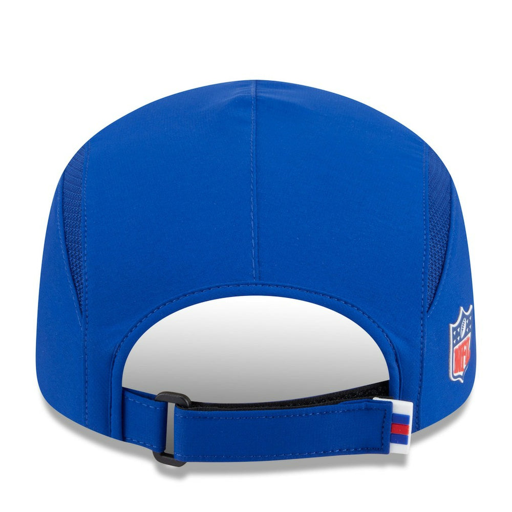New York Giants New Era 2025 Sideline Runner Adjustable Hat Royal - NFL