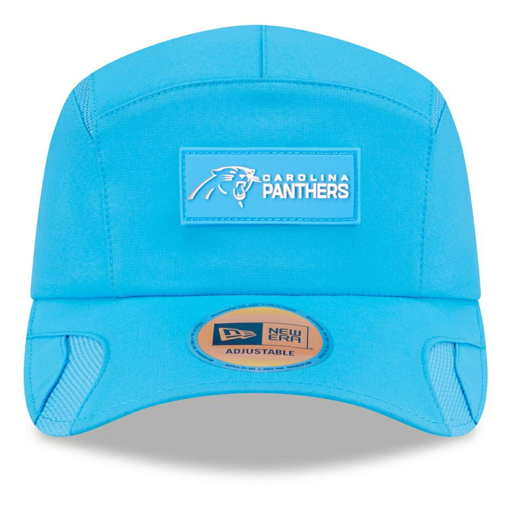 Carolina Panthers New Era 2025 Sideline Runner Adjustable Hat Blue - NFL