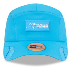 Carolina Panthers New Era 2025 Sideline Runner Adjustable Hat Blue - NFL