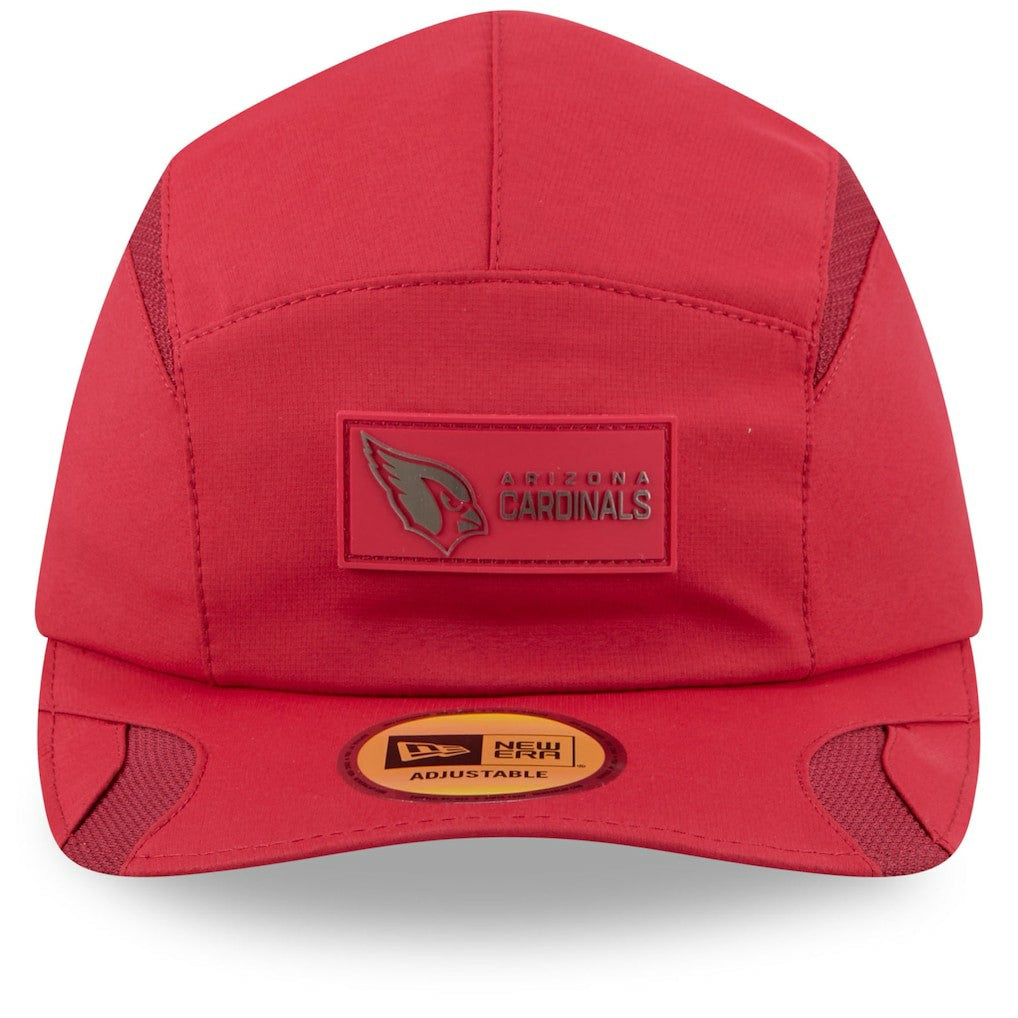 Arizona Cardinals New Era 2025 Sideline Runner Adjustable Hat Cardinal - NFL