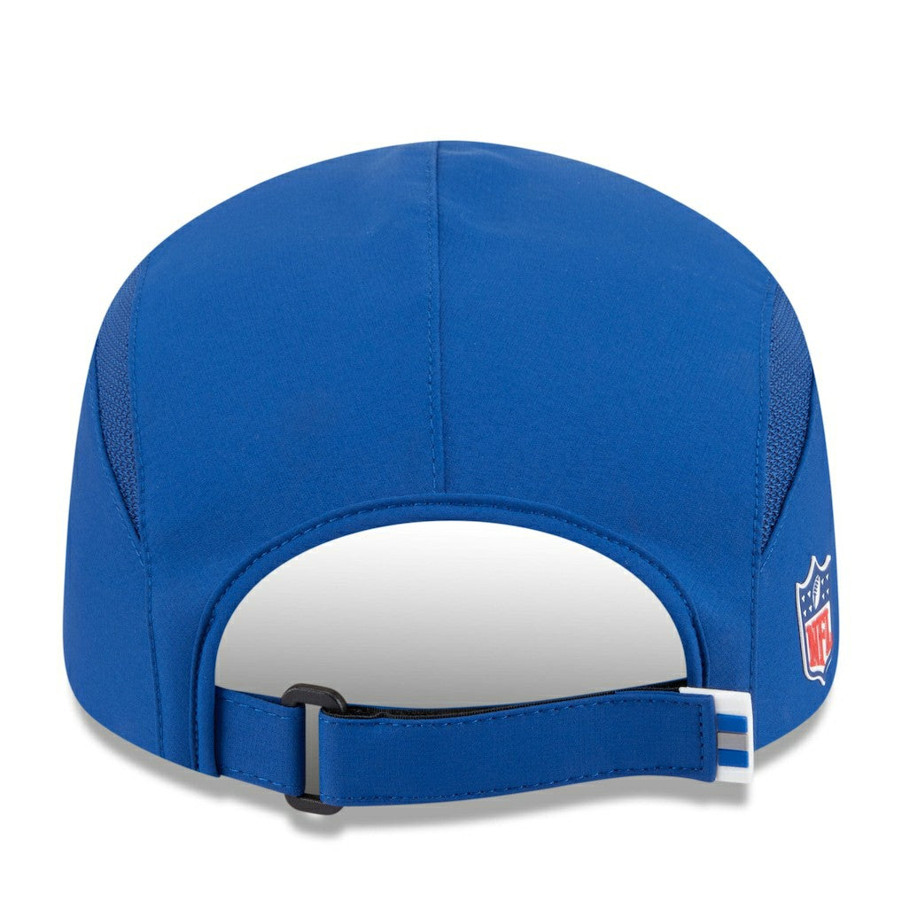 Indianapolis Colts New Era 2025 Sideline Runner Adjustable Hat Royal - NFL