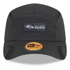 Baltimore Ravens New Era 2025 Sideline Runner Adjustable Hat Black - NFL