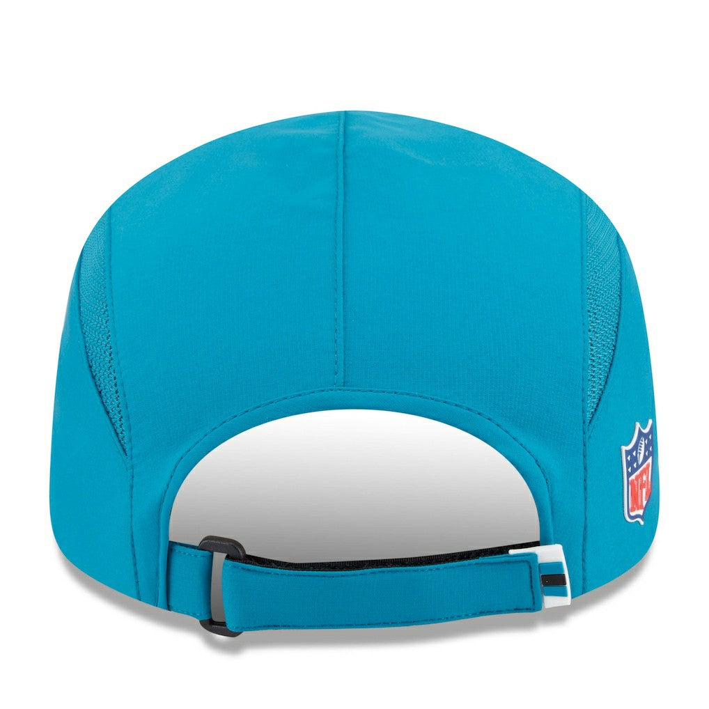Jacksonville Jaguars New Era 2025 Sideline Runner Adjustable Hat Teal - NFL