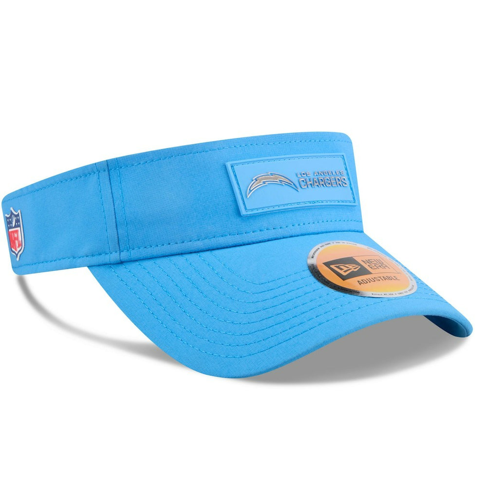 Los Angeles Chargers New Era 2025 Sideline Visor Powder Blue - NFL
