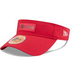 San Francisco 49ers New Era 2025 Sideline Visor Scarlet - NFL