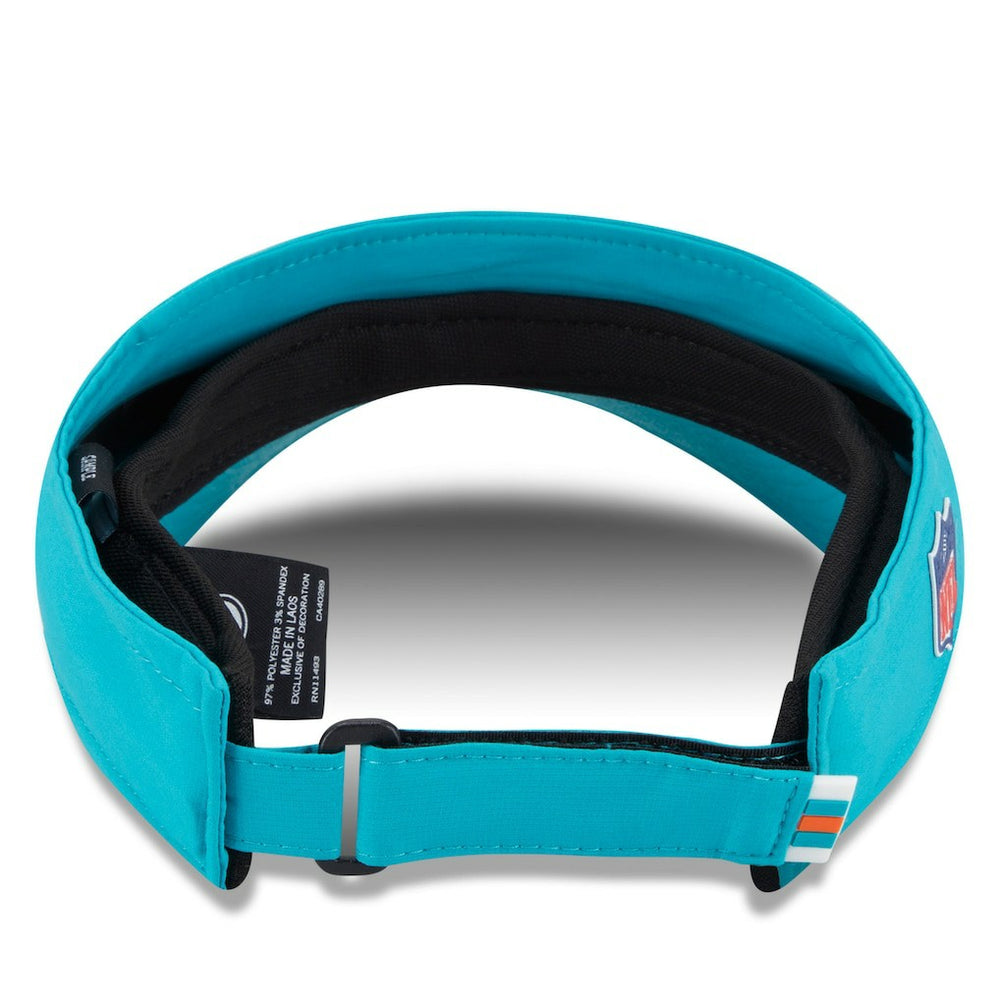 Miami Dolphins New Era 2025 Sideline Visor Aqua - NFL
