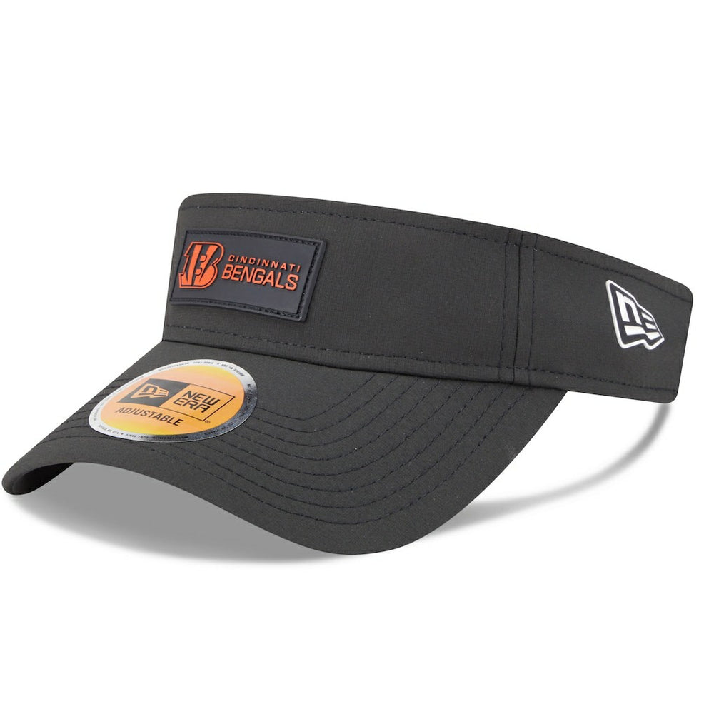 Cincinnati Bengals New Era 2025 Sideline Visor Black - NFL