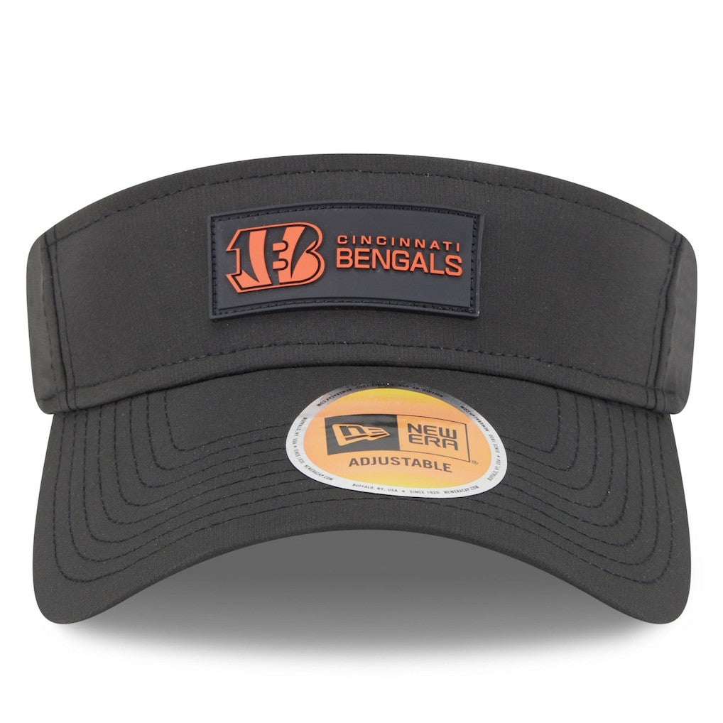 Cincinnati Bengals New Era 2025 Sideline Visor Black - NFL
