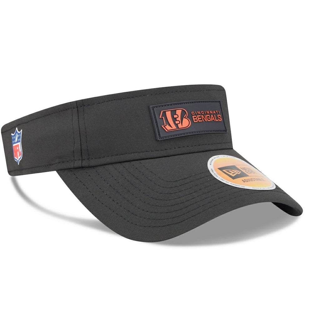 Cincinnati Bengals New Era 2025 Sideline Visor Black - NFL