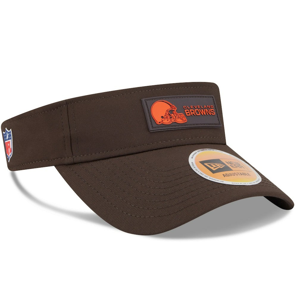 Cleveland Browns New Era 2025 Sideline Visor Brown - NFL