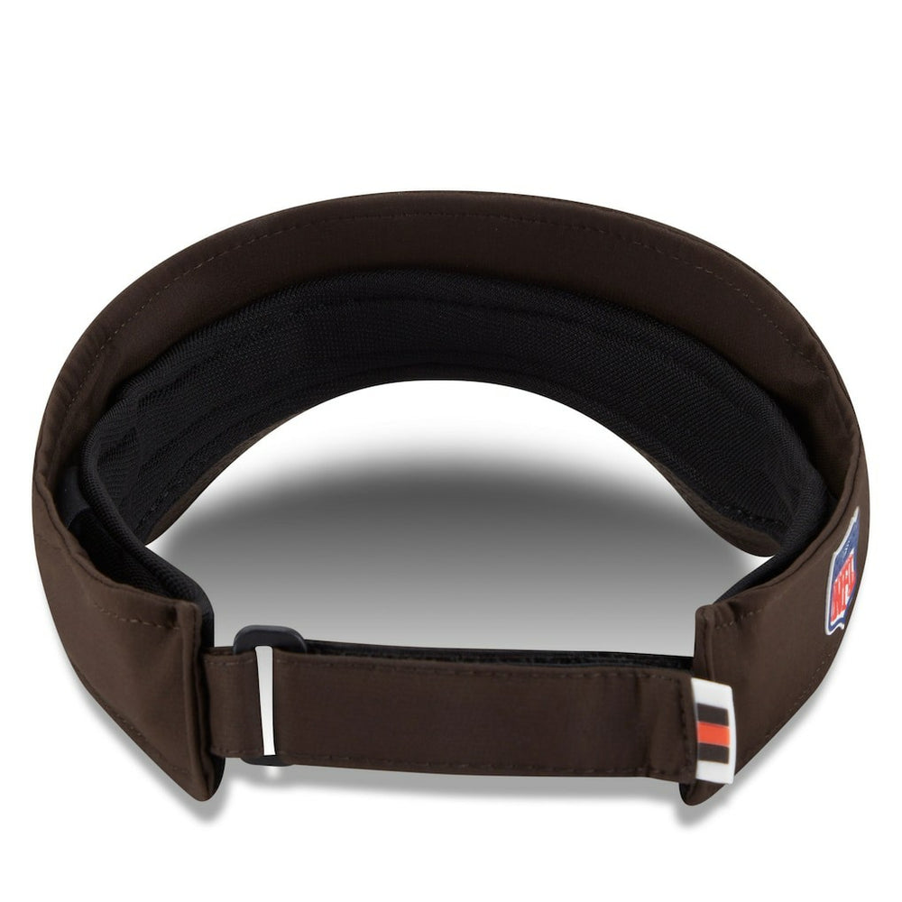 Cleveland Browns New Era 2025 Sideline Visor Brown - NFL