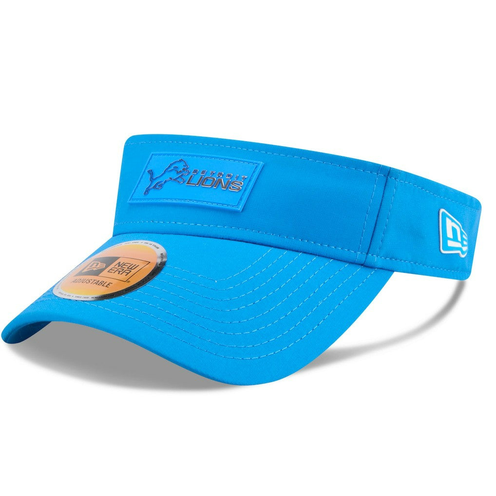 Detroit Lions New Era 2025 Sideline Visor Blue - NFL