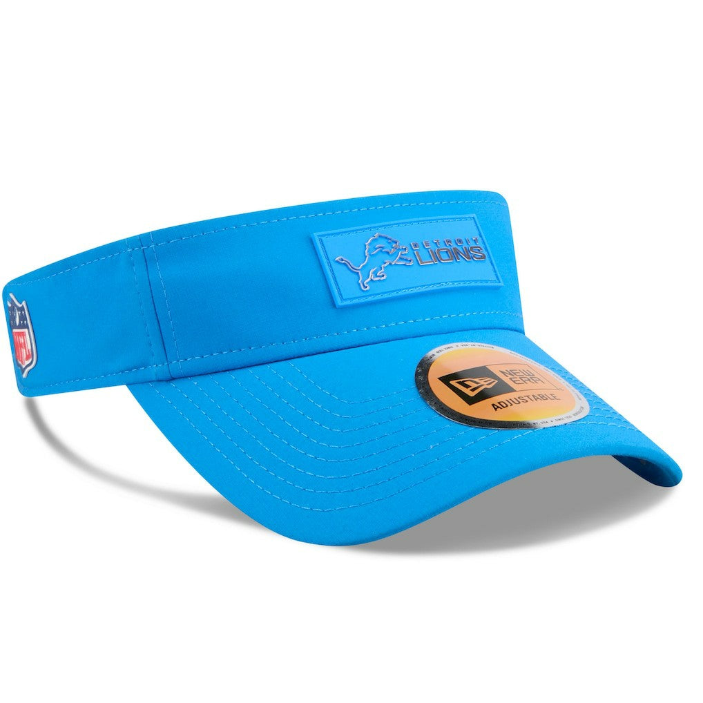 Detroit Lions New Era 2025 Sideline Visor Blue - NFL