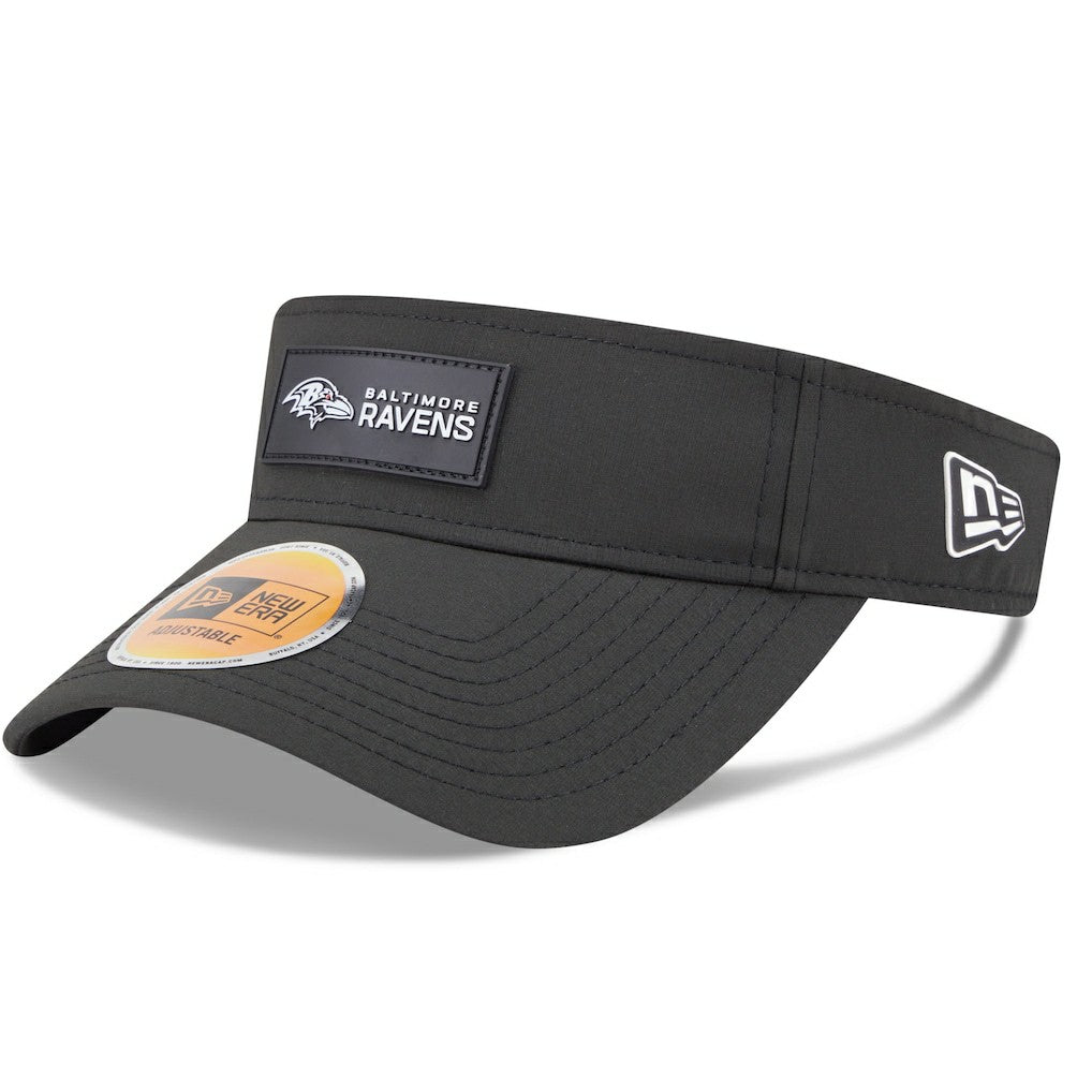 Baltimore Ravens New Era 2025 Sideline Visor Black - NFL