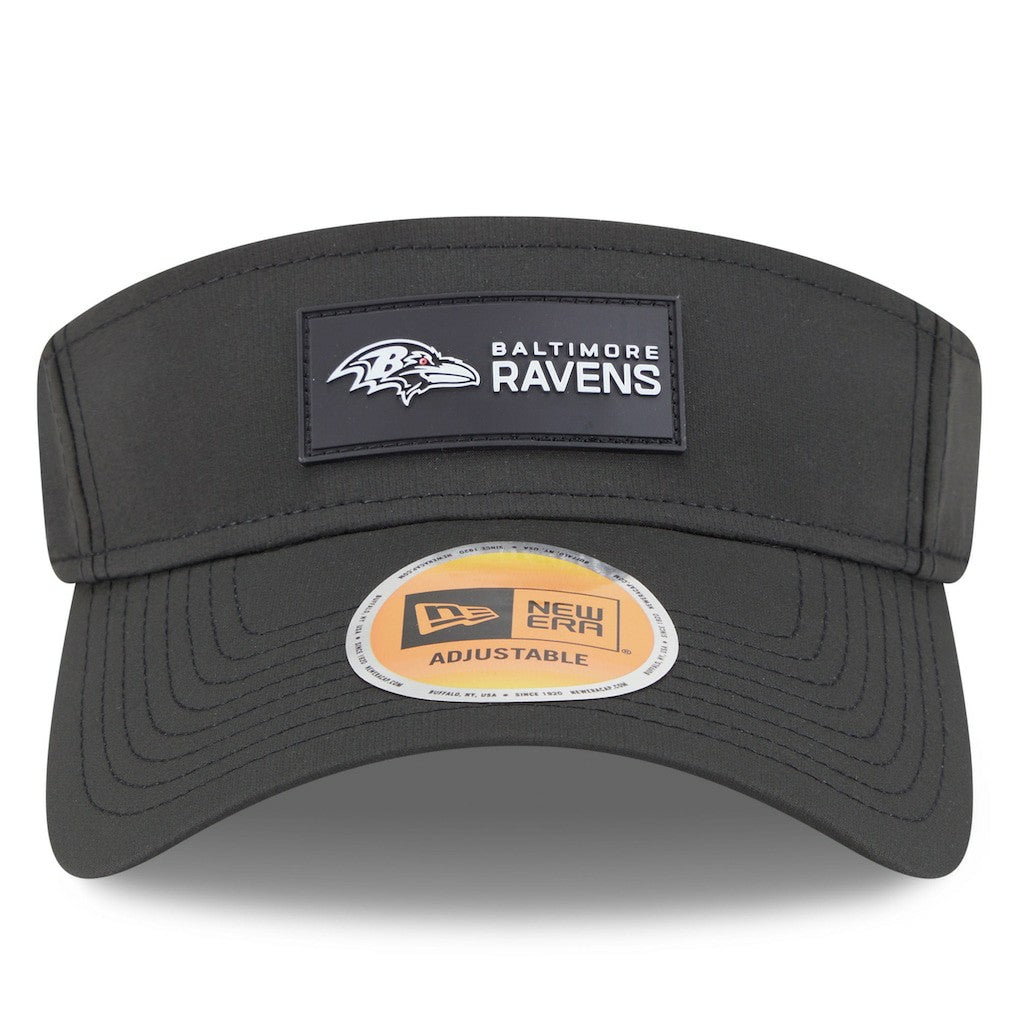Baltimore Ravens New Era 2025 Sideline Visor Black - NFL