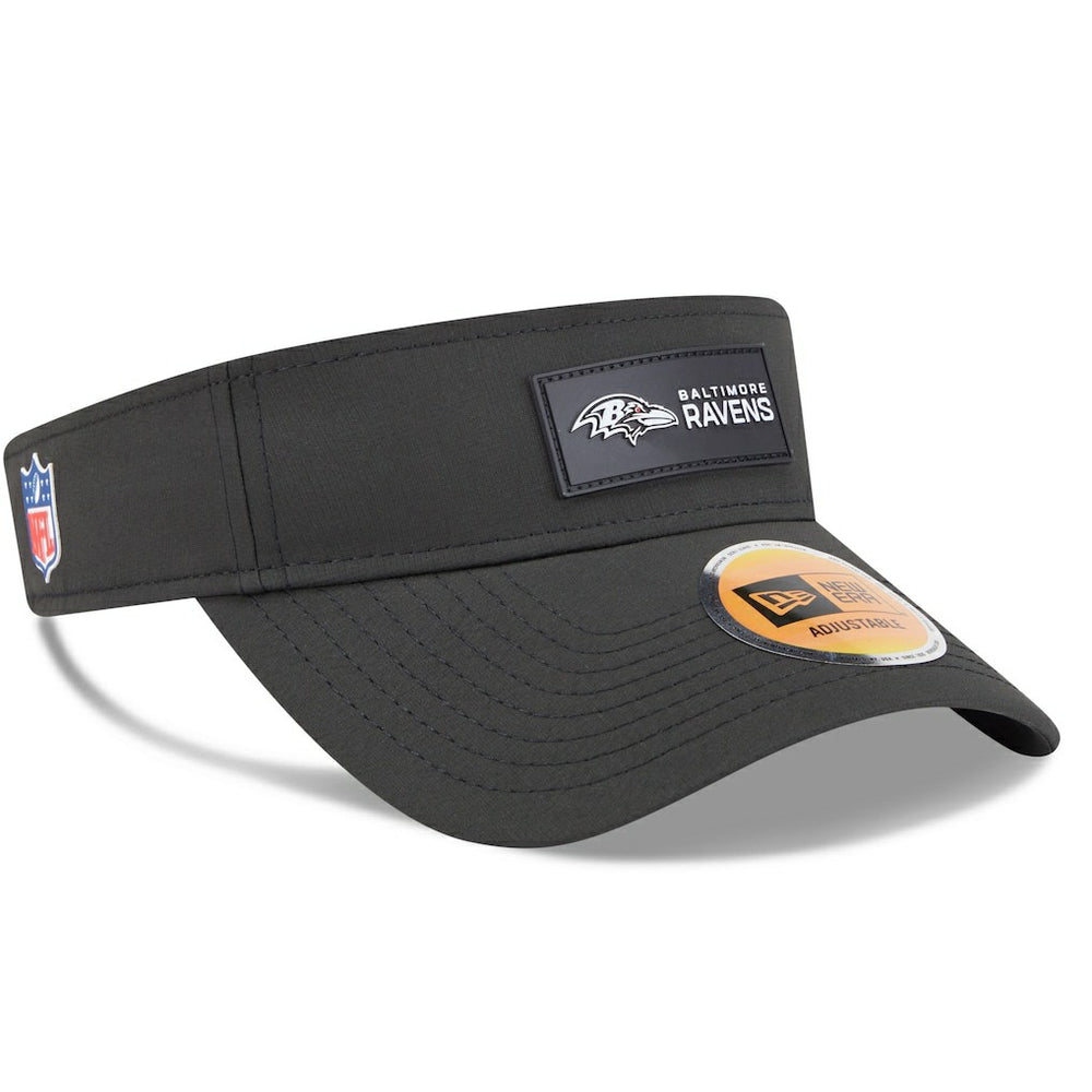 Baltimore Ravens New Era 2025 Sideline Visor Black - NFL