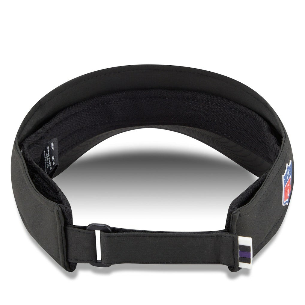 Baltimore Ravens New Era 2025 Sideline Visor Black - NFL