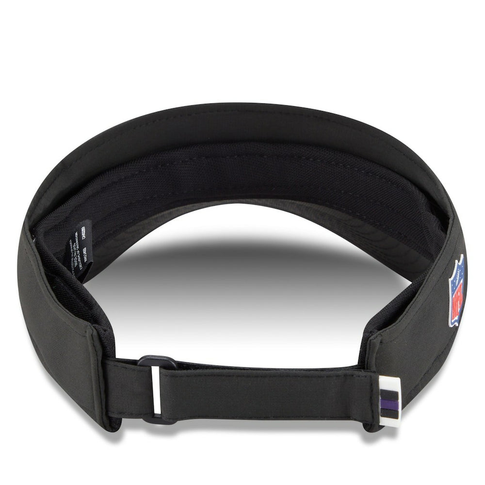 Baltimore Ravens New Era 2025 Sideline Visor Black - NFL
