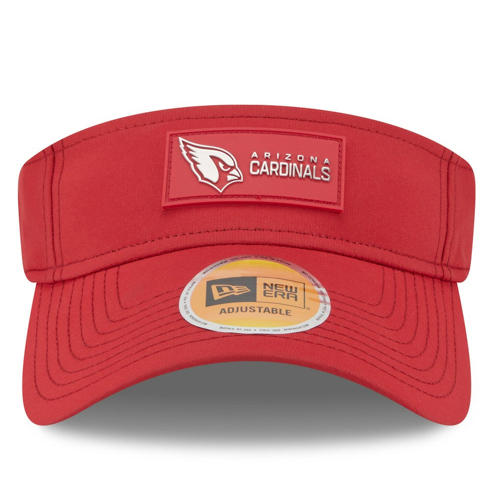 Arizona Cardinals New Era 2025 Sideline Visor Cardinal - NFL