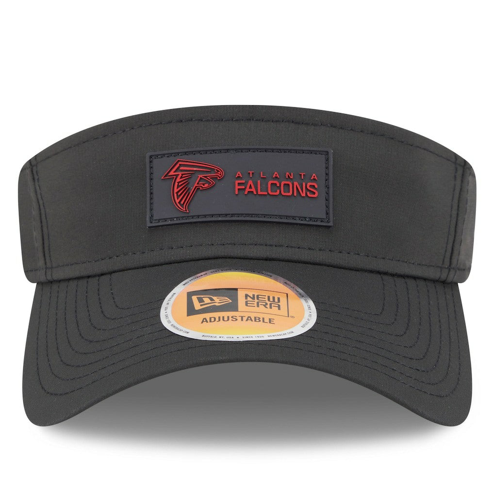 Atlanta Falcons New Era 2025 Sideline Visor Black - NFL