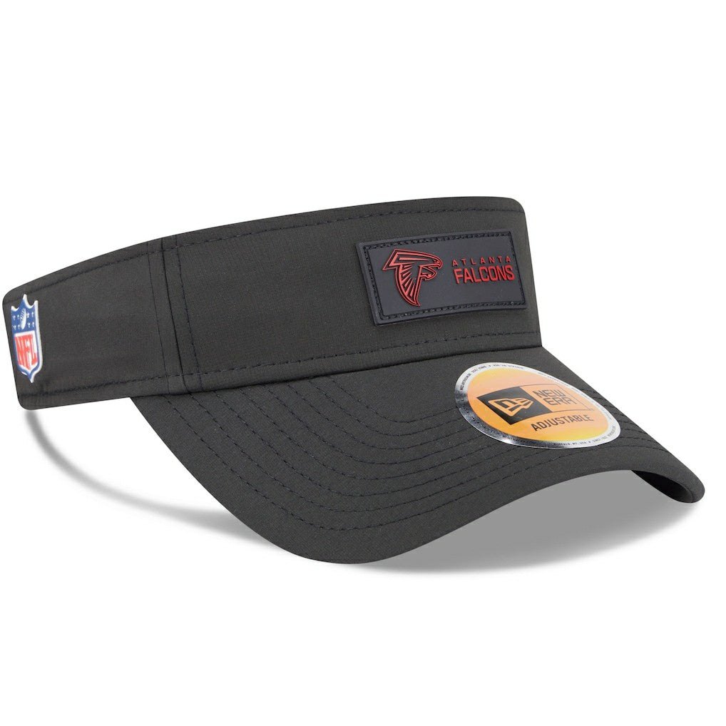 Atlanta Falcons New Era 2025 Sideline Visor Black - NFL