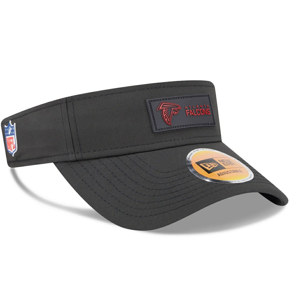 Atlanta Falcons New Era 2025 Sideline Visor Black - NFL