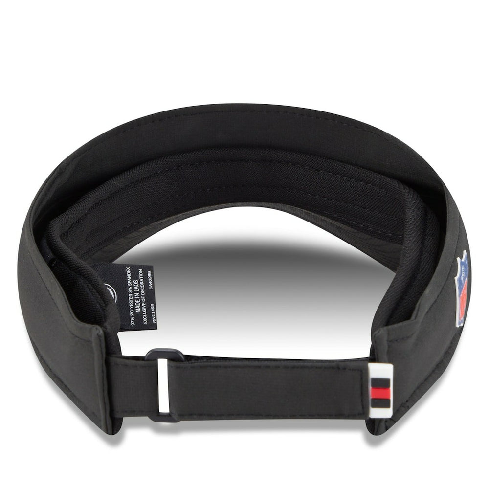 Atlanta Falcons New Era 2025 Sideline Visor Black - NFL