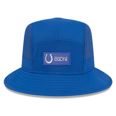 Indianapolis Colts New Era 2025 Sideline Bucket Hat Royal - NFL