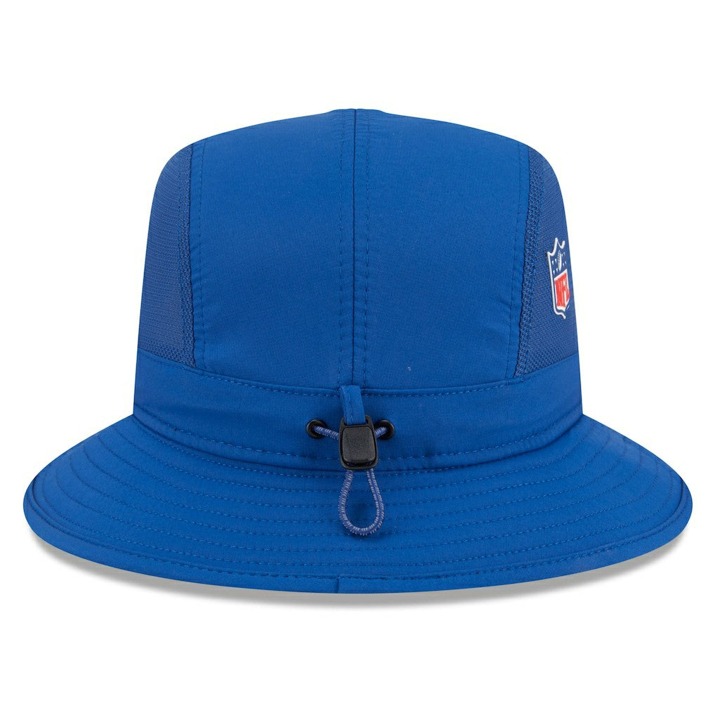 Indianapolis Colts New Era 2025 Sideline Bucket Hat Royal - NFL