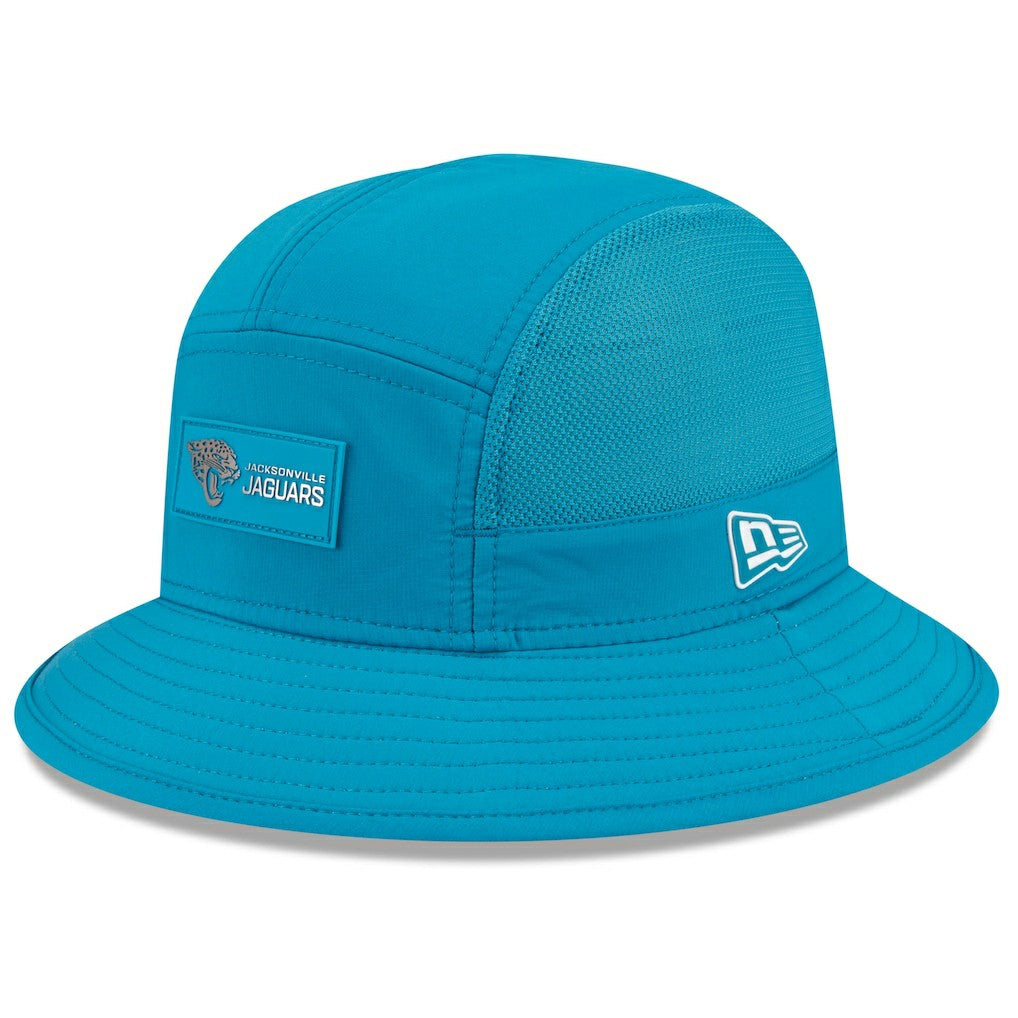 Jacksonville Jaguars New Era 2025 Sideline Bucket Hat Teal - NFL