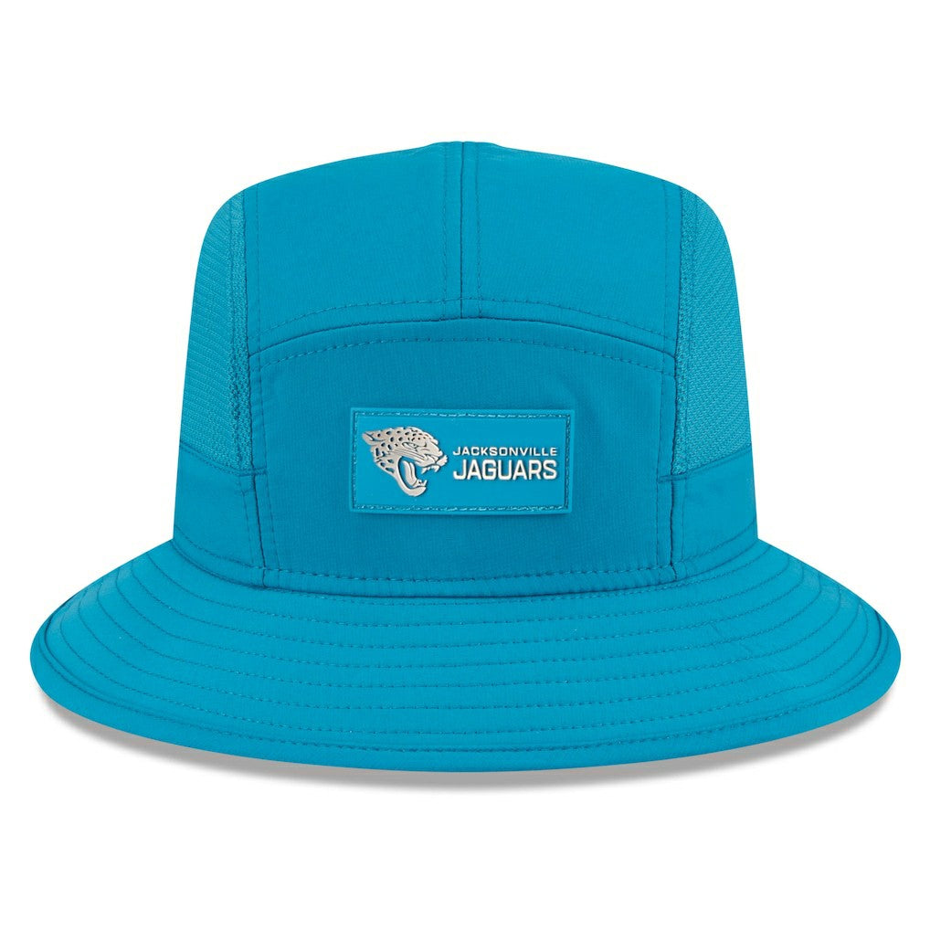 Jacksonville Jaguars New Era 2025 Sideline Bucket Hat Teal - NFL