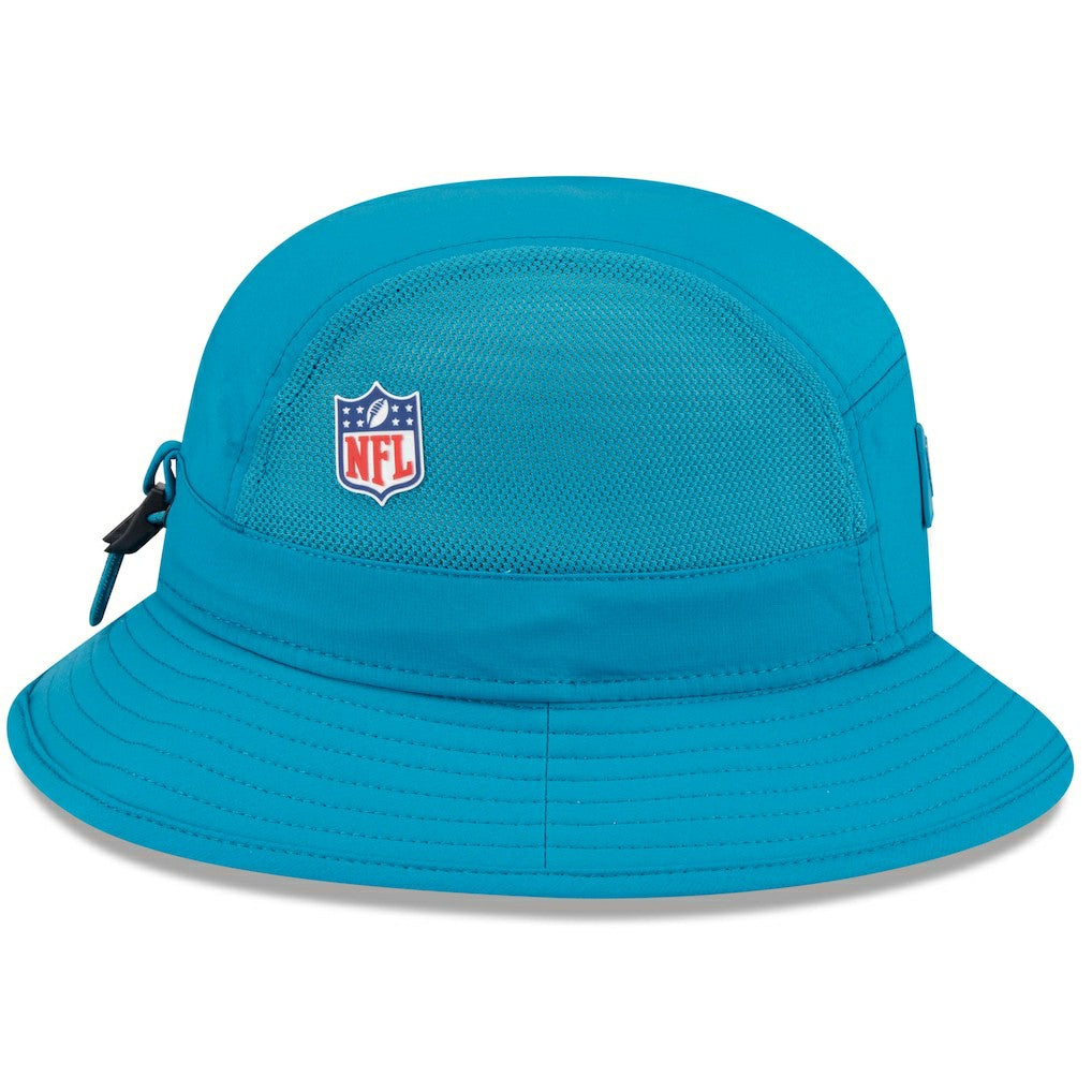 Jacksonville Jaguars New Era 2025 Sideline Bucket Hat Teal - NFL