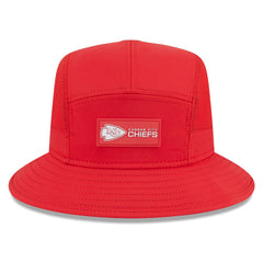 Kansas City Chiefs New Era 2025 Sideline Bucket Hat Red - NFL