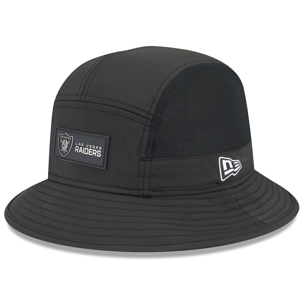 Las Vegas Raiders New Era 2025 Sideline Bucket Hat Black - NFL