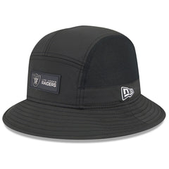 Las Vegas Raiders New Era 2025 Sideline Bucket Hat Black - NFL