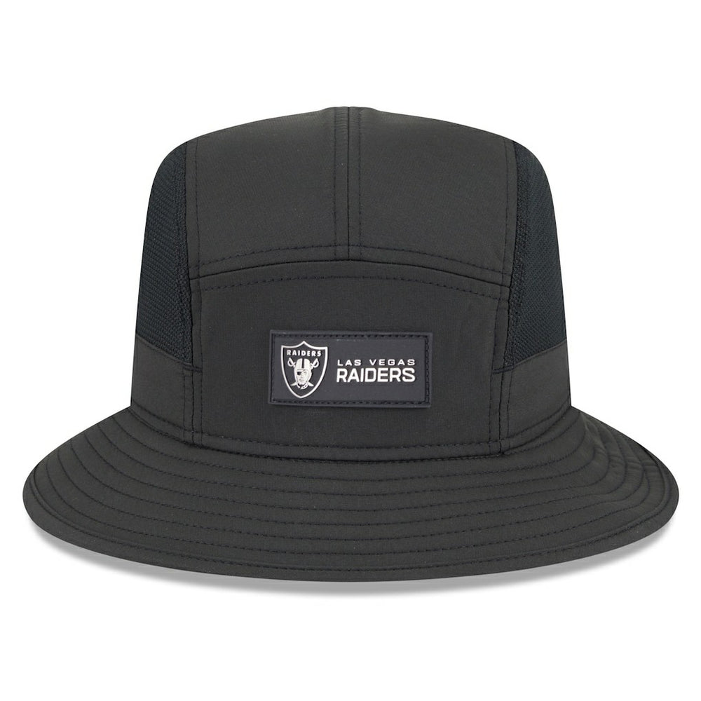 Las Vegas Raiders New Era 2025 Sideline Bucket Hat Black - NFL