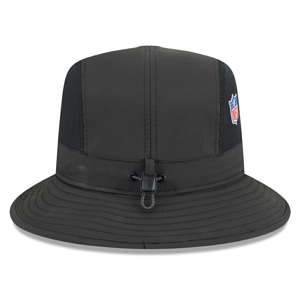 Las Vegas Raiders New Era 2025 Sideline Bucket Hat Black - NFL