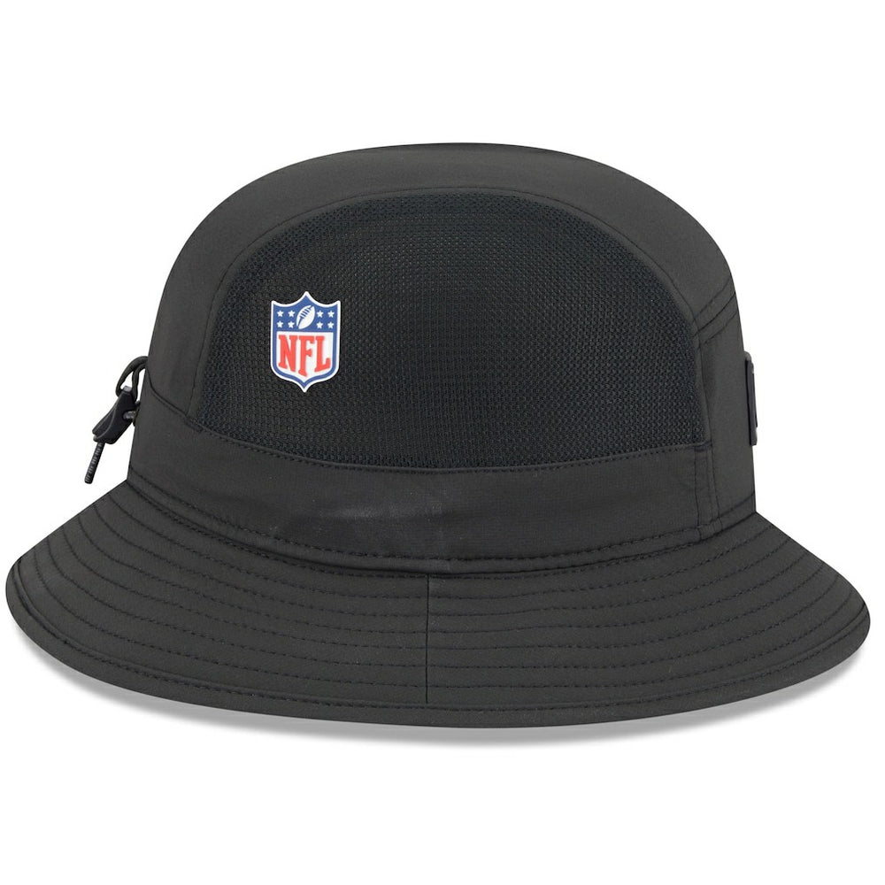 Las Vegas Raiders New Era 2025 Sideline Bucket Hat Black - NFL