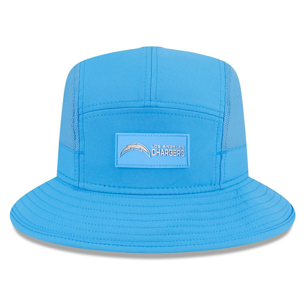 Los Angeles Chargers New Era 2025 Sideline Bucket Hat Powder Blue - NFL