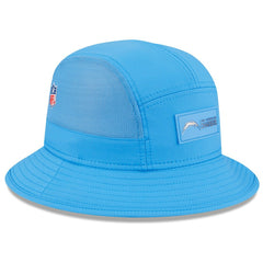 Los Angeles Chargers New Era 2025 Sideline Bucket Hat Powder Blue - NFL